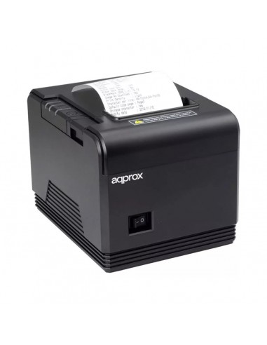 Approx Impressora Termica de Recibos - 203dpi - 200mm/s - USB, RS232 y RJ11 - Auto-Corte / Corte Manual