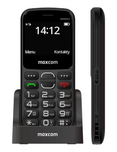 Maxcom - Telemóvel MM443 Dual Sim Black