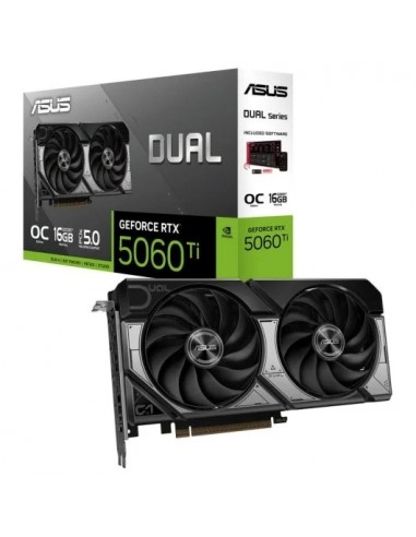 Asus Geforce DUAL-RTX5060 TI OC Placa Gráfica 16GB GDDR7