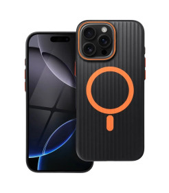 CAPA SIMPLY COMPATIVEL COM MAGSAFE PARA IPHONE 16 PRO MAX TITANIUM BLACK