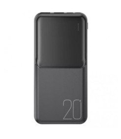 XO PR252 Powerbank 20000mAh - USB-C y USB-A - Negro