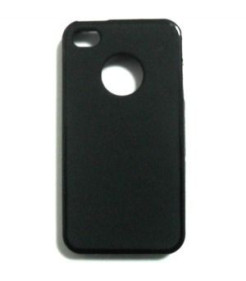 CAPA IPHONE 4/4S PRETA JELLY