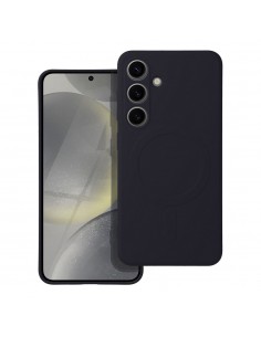 SILICONE MAG COVER CAPA COMPATIVEL COM MAGSAFE PARA SAMSUNG A56 PRETA