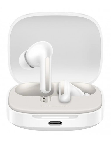 Auriculares Bluetooth Xiaomi Redmi Buds 6 Active con estuche de carga/ Autonomía 6h/ Blancos