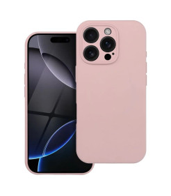 CAPA SILICONE 2MM PARA IPHONE 16 PRO MAX COMPATIVEL COM MAGSAFE ROSA