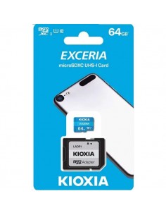 Kioxia Exceria Cartão Micro SDXC 64GB UHS-I Classe 10 com Adaptador
