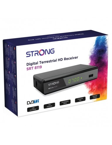 RECETOR TDT SRT 8119 DVB-T2