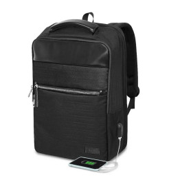 Mochila Subblim Business V2 AP Backpack para Portáteis até 15.6"/ Porta USB/ Preto