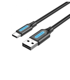 Vention Cabo USB-A Macho a USB-C Macho 3A 60W 480Mbps - 2m Negro
