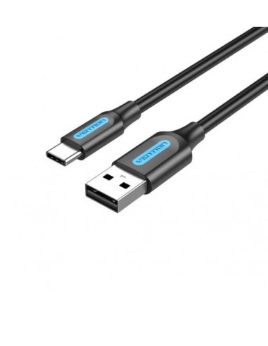 Vention Cabo USB-A Macho a USB-C Macho 3A 60W 480Mbps - 2m Negro