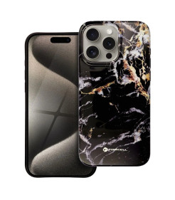 CAPA IPHONE 15 PRO MAX BLACK MARBLE F-PROTECT FORCELL