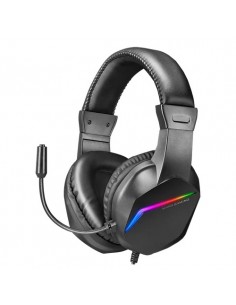 Mars Gaming Auriculares MH122 FRGB Rainbow - Som Hi-Fi Ultra-Bass Spatial Sound -  Ergonomico - Multiplataforma