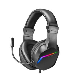 Mars Gaming Auriculares MH122 FRGB Rainbow - Som Hi-Fi Ultra-Bass Spatial Sound -  Ergonomico - Multiplataforma