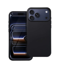 CAPA SILICONE IPHONE 17 PRO MAX BLACK