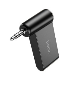 HOCO RECEPTOR DE AUDIO SEM FIOS AUX BLUETOOTH JACK 3.5MM PRETO