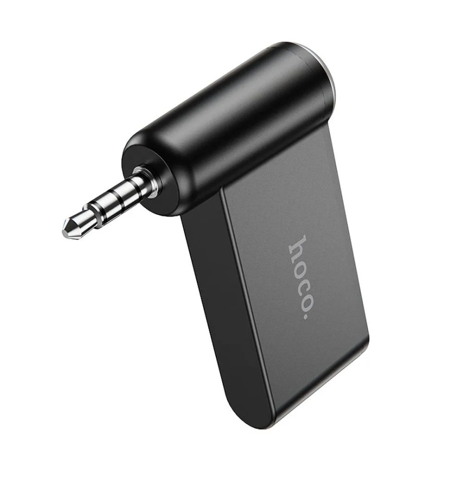 HOCO RECEPTOR DE AUDIO SEM FIOS AUX BLUETOOTH JACK 3.5MM PRETO