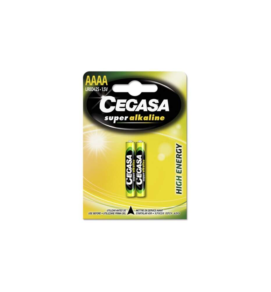 Cegasa Super Alkaline LR8D425 Pack de 2 Pilhas AAAA