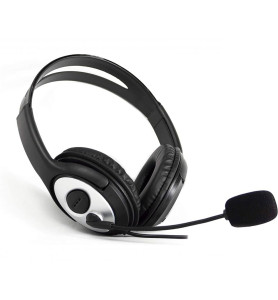 Coolbox CoolChat 3.5 Auriculares com Microfone - Cabo de 2m - Negro