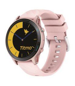 SMARTWATCH TITMO O-100 1.52" TFT IP68 CHAMADAS BLUETOOTH PINK