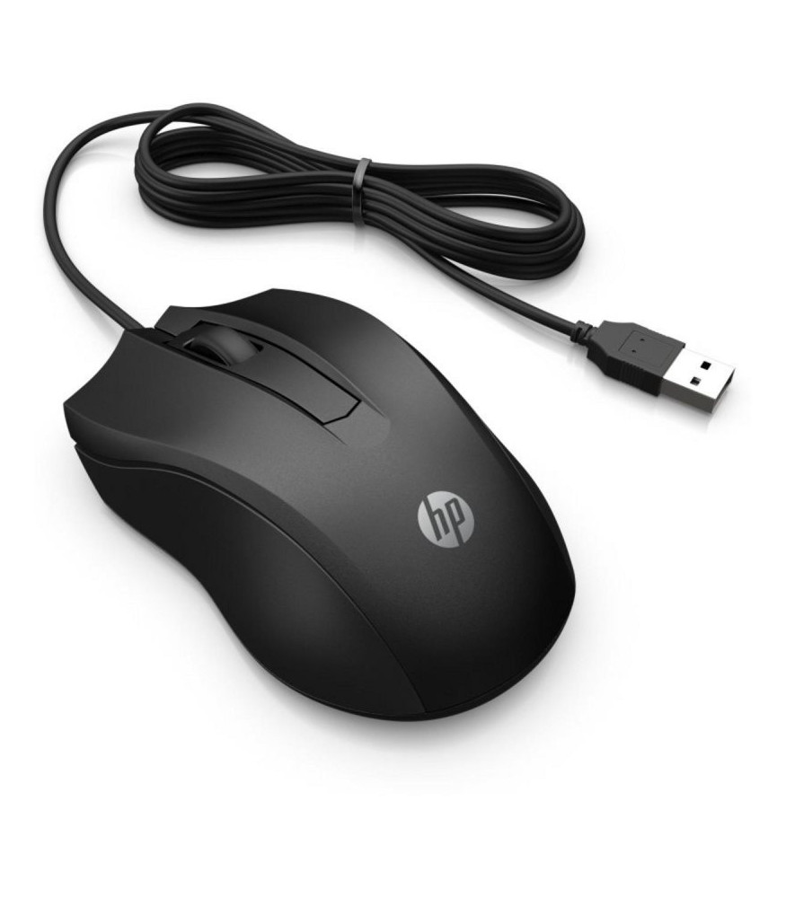 HP 105 Rato USB- Sensor Optico 1600 DPI - Negro