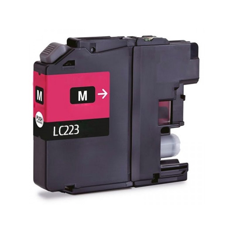 TINTEIRO COMPATIVEL BROTHER LC223/LC221 V3 MAGENTA
