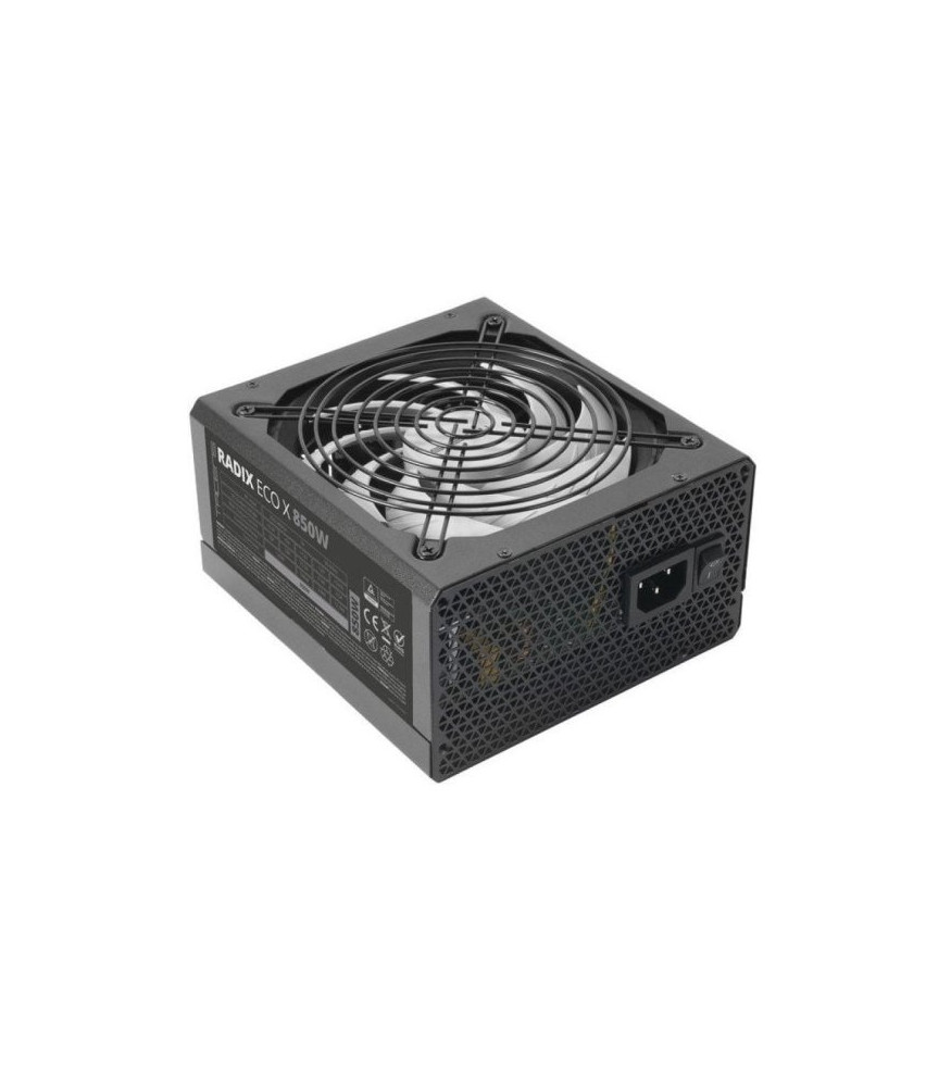 Tacens Radix Eco X 850 Fonte de Alimentação 850W ATX - PFC Activo - 140mm de 12dB - 80 Plus Silver - Negro