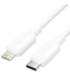 Vention Cabo USB 2.0 Tipo C a Lightning - Conector Niquelado 27W 3A - 2M - Branco