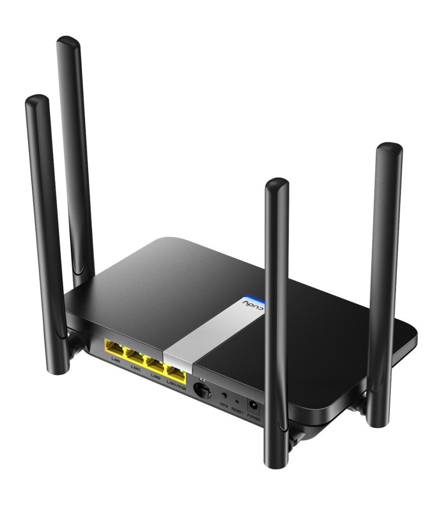 Cudy LT500 Router WiFi AC1200 4G LTE Dual Band - 1x Wan 10/100Mbps 3x 10/100Mbps - 4 Antenas Externas