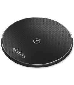 Aisens Carregador sem fios 15W - USB-C - Protocolo Qi - Preto