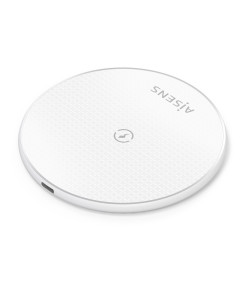 Aisens Carregador sem fios 15W - USB-C - Protocolo Qi - Branco