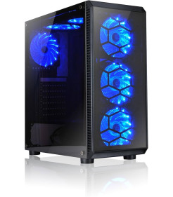 L-Link Avatar Caixa ATX - Vidro Temperado - 6 Ventoinhas LED Incluidos