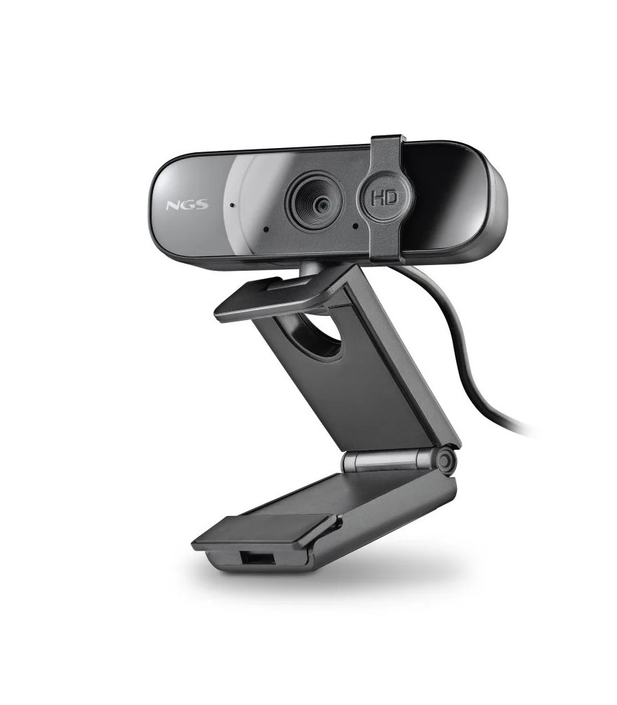 NGS XpressCam Webcam Full HD 1080p USB 2.0 - Microfone Integrado - Filtro de Privacidade - Preto