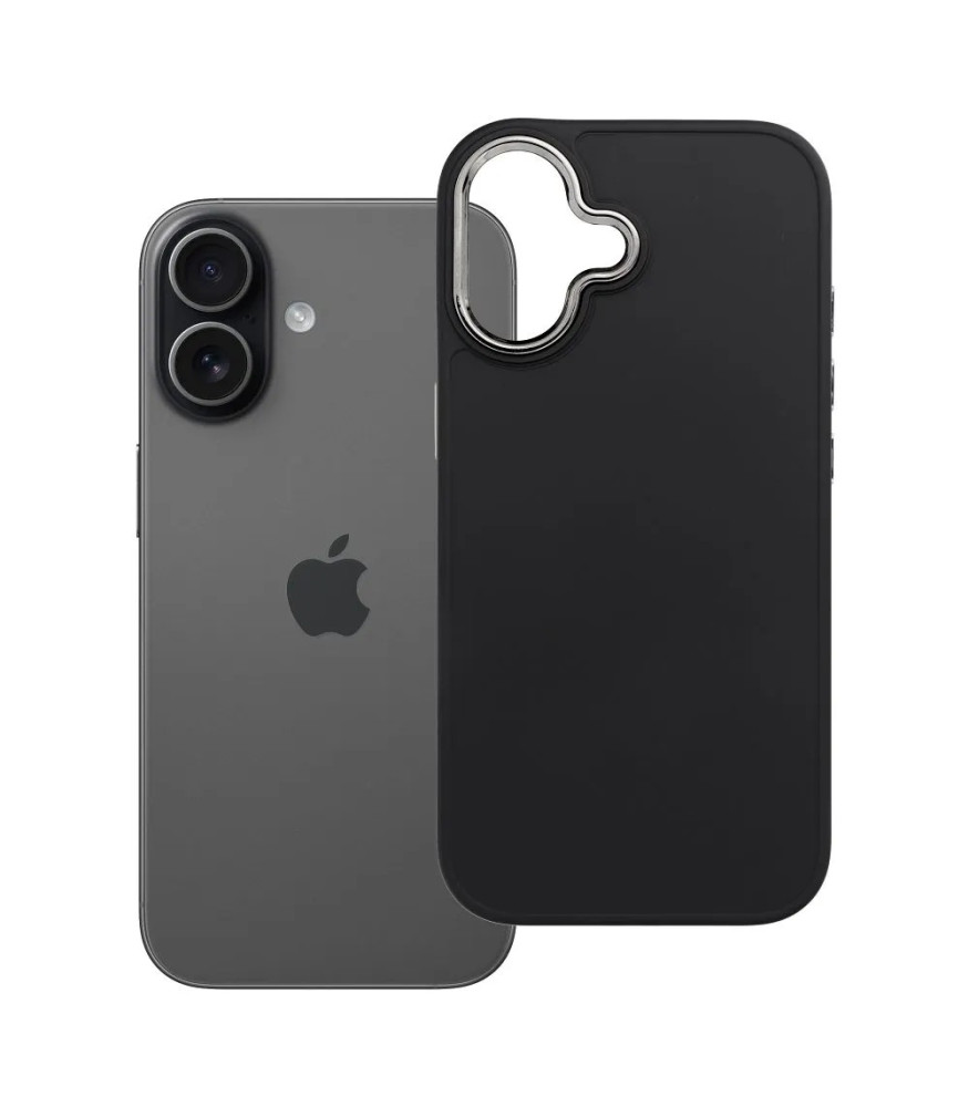 CAPA PARA IPHONE 17 FRAME PRETO