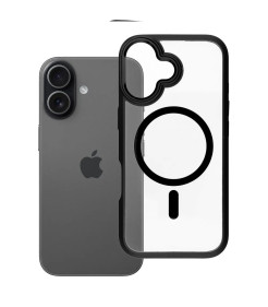 CAPA ROAR MAG BUMPER IPHONE 17 PRETO