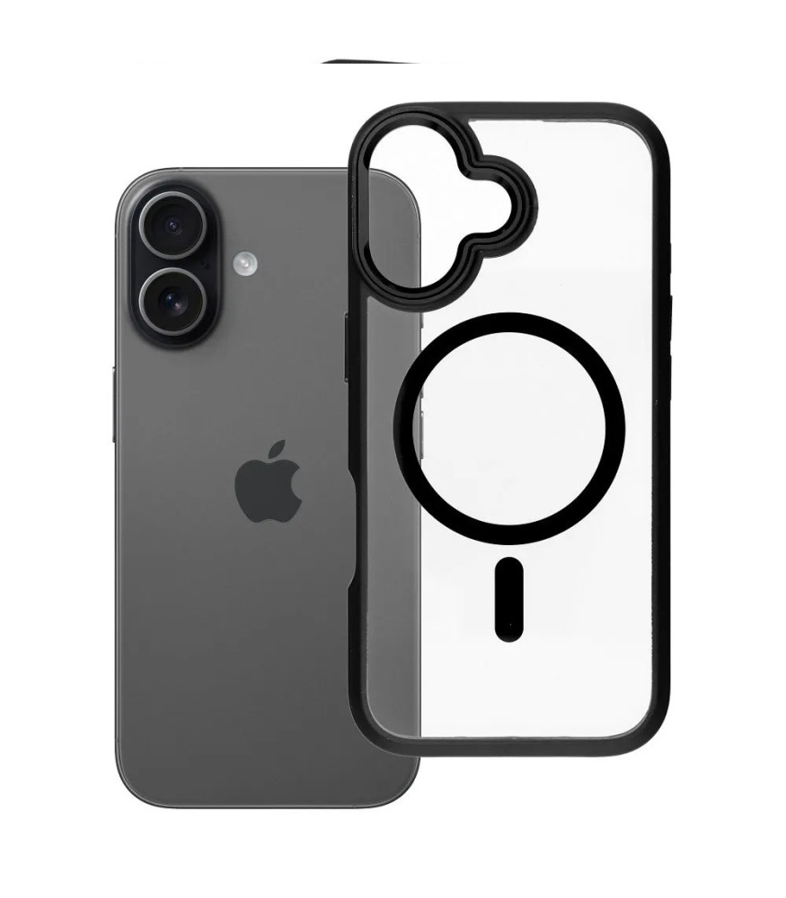 CAPA ROAR MAG BUMPER IPHONE 17 PRETO