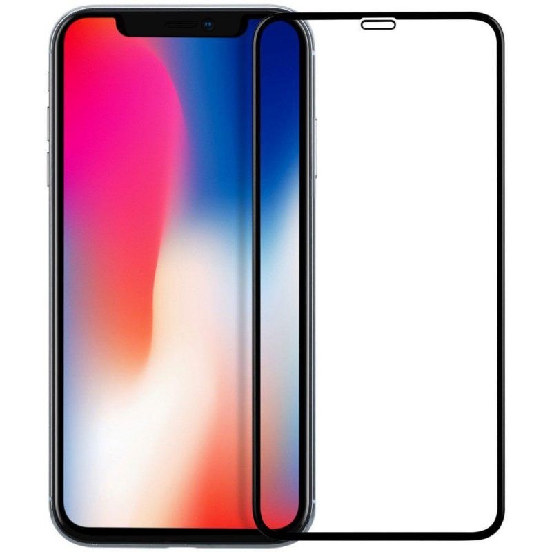 PELÍCULA DE VIDRO FULL FACE PARA IPHONE X / XS / 11 PRO BASEUS PRETO