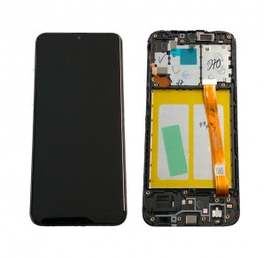 ECRÃ TFT SAMSUNG A20e PRETO COM FRAME