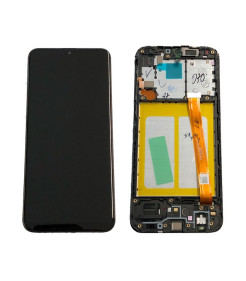 ECRÃ TFT SAMSUNG A20e PRETO COM FRAME