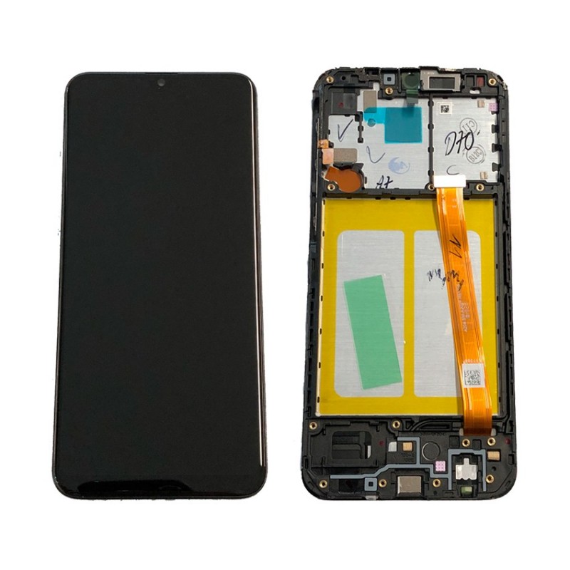 ECRÃ TFT SAMSUNG A20e PRETO COM FRAME