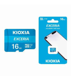 CARTÃO DE MEMORIA KIOXIA EXCERIA C10 UHS-I U1 MICRO SD 16GB