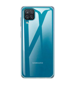 CAPA SILICONE COVER SAMSUNG GALAXY A12, A125F AZUL TURQUESA BLISTER