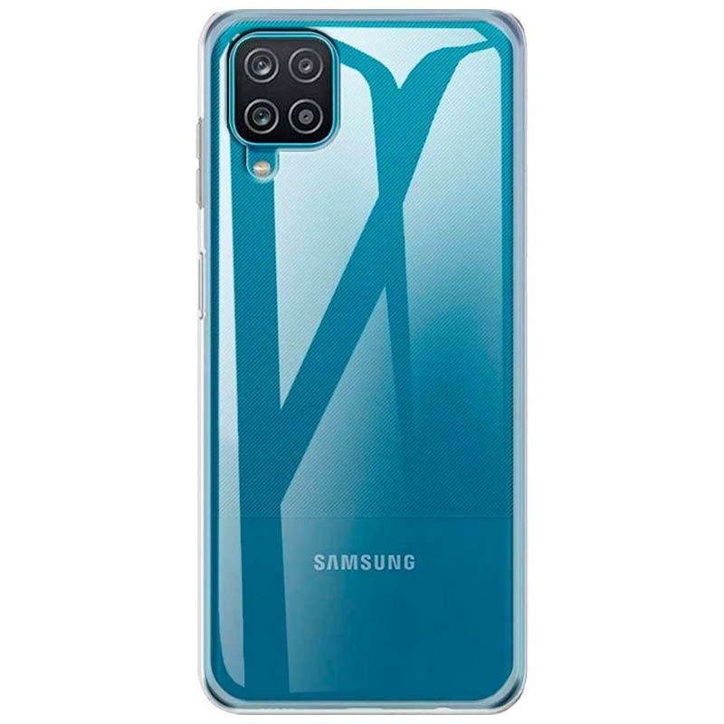 CAPA SILICONE COVER SAMSUNG GALAXY A12, A125F AZUL TURQUESA BLISTER