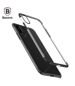 CAPA BASEU ULTRA FINA PARA IPHONE X PRETA