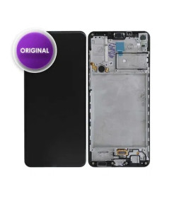 ECRÃ PARA SAMSUNG A21S (SM-A217) PRETO SERVICE PACK