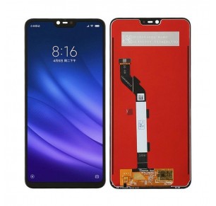 ECRÃ PARA XIAOMI MI 8 LITE PRETO COM FRAME
