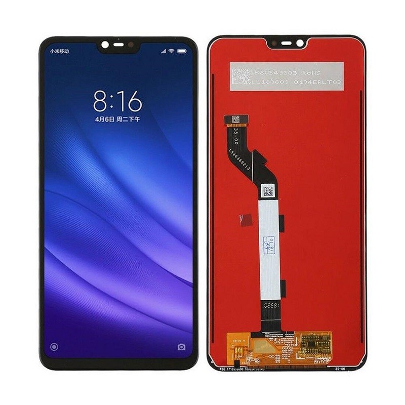 ECRÃ PARA XIAOMI MI 8 LITE PRETO COM FRAME