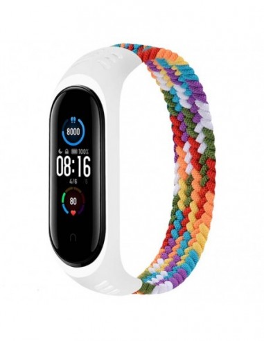 Pulseira Xiaomi Mi Smart Band 7 / Mi Smart Band 6 / Mi Band 5 / Amazfit Band 5 TPU Dual Color S (Twilight)