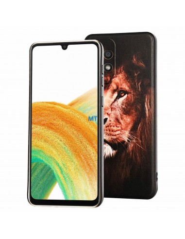 GREEN ON TPU PRINT LION OPPO A57 4G/A57S 4G